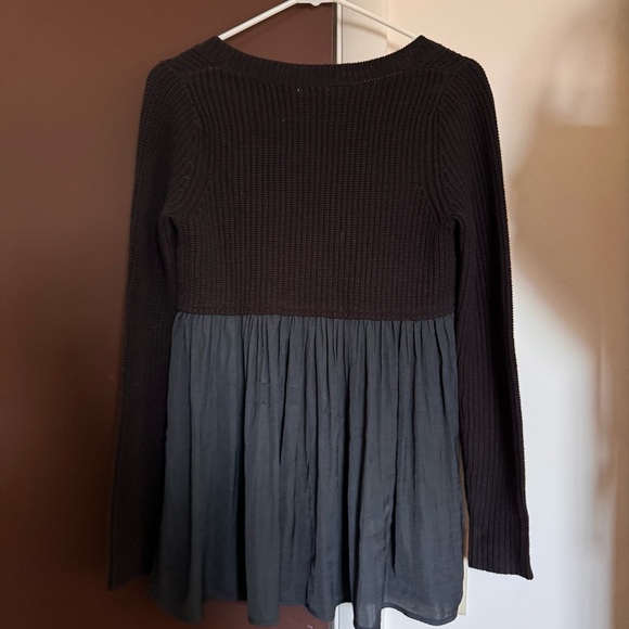 Urban Outfitters Kimchi Blue Black Flowy Sweater SZ S - Picture 3 of 4